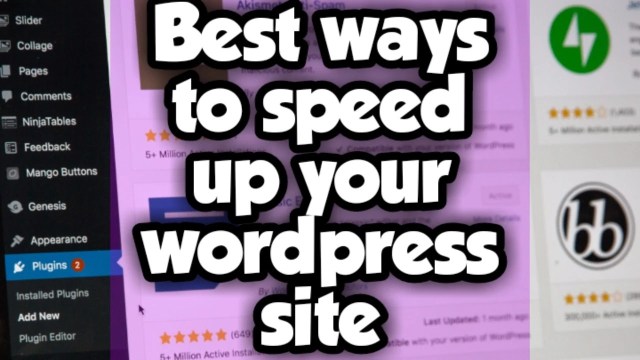 best-ways-to-speed-up-wordpress-site
